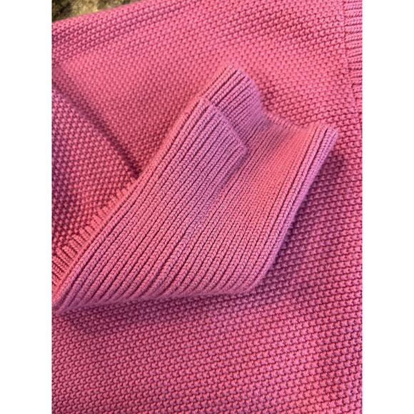 Lululemon Size 10 CASHMERE Blend Cashlu Crossover Back Sweater Pink Blossom - Picture 11 of 11